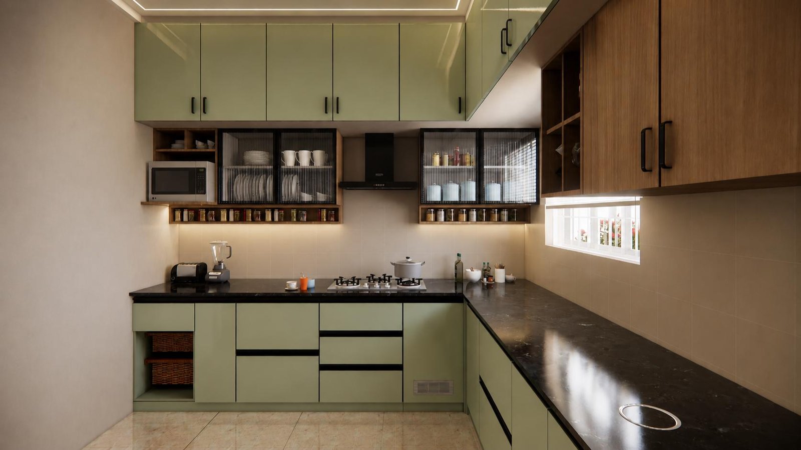 Modular kitchen design