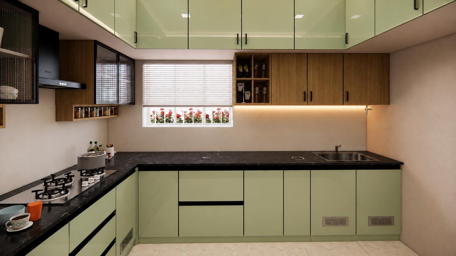 Kitchen render 3