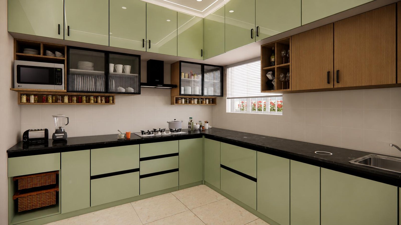 3D visualization render